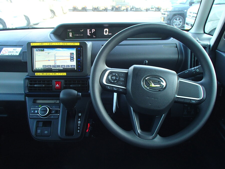 機能が充実した運転席です