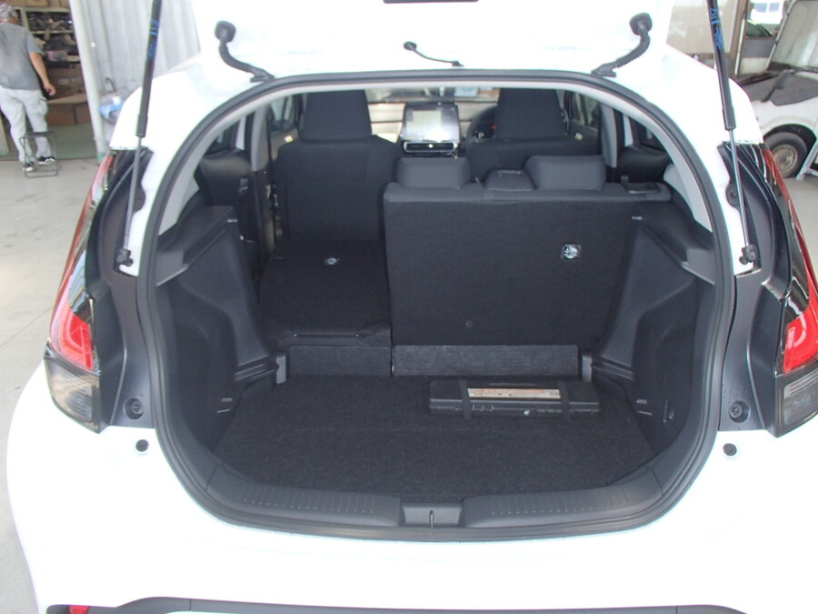 シートアレンジで荷物の積み方も自由自在